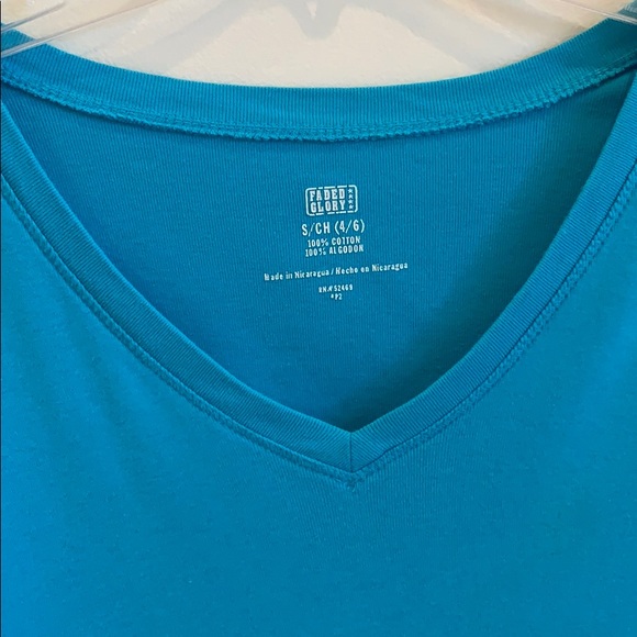 Blue V Neck - Picture 3 of 3